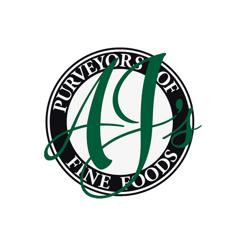 AJs Purveyors of Fine Foods Logo